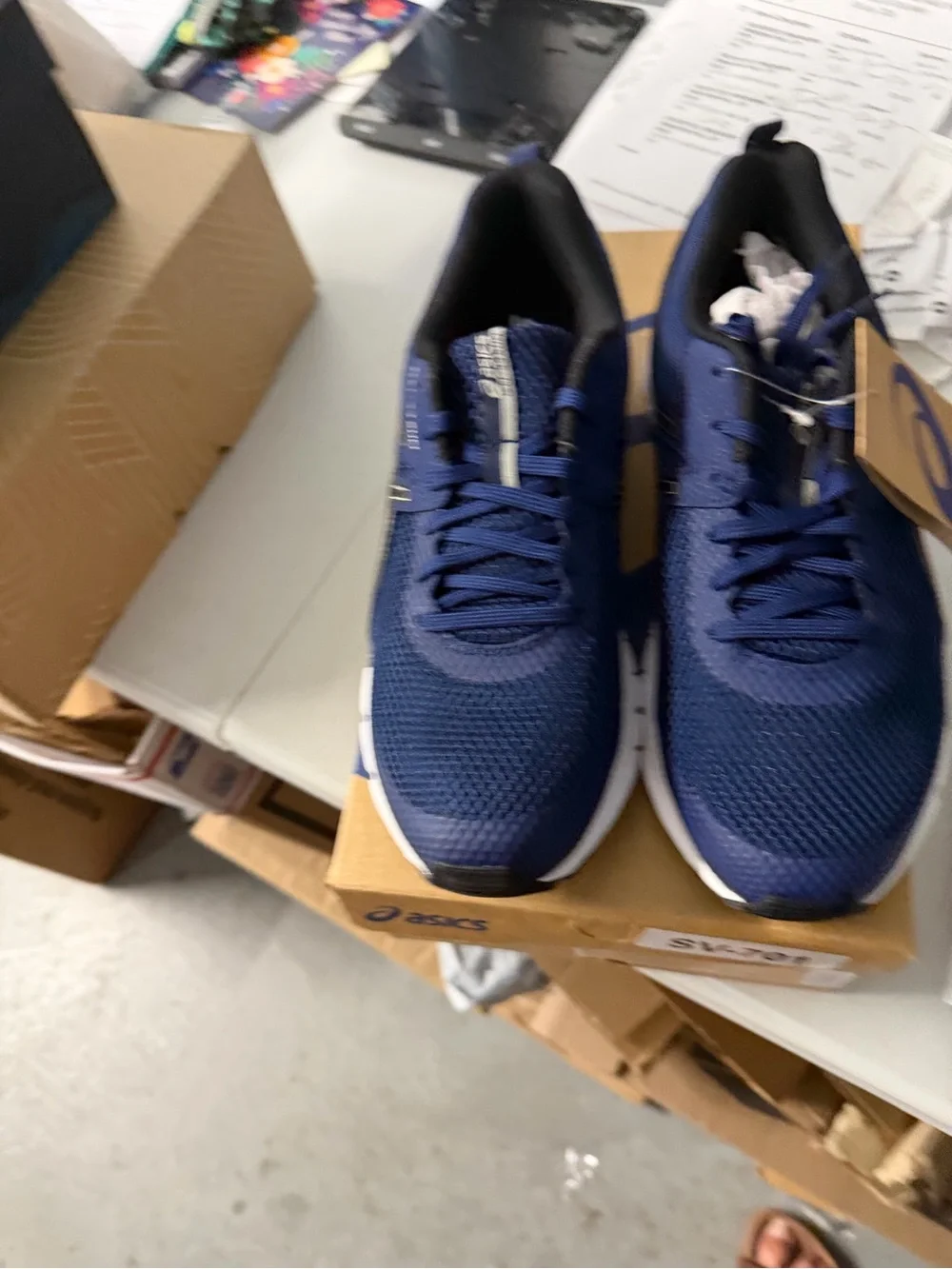 Asics breathable mesh